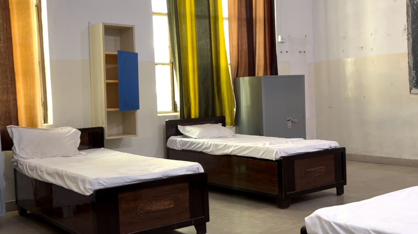 Residential campus environment at Pratham Defence Academy